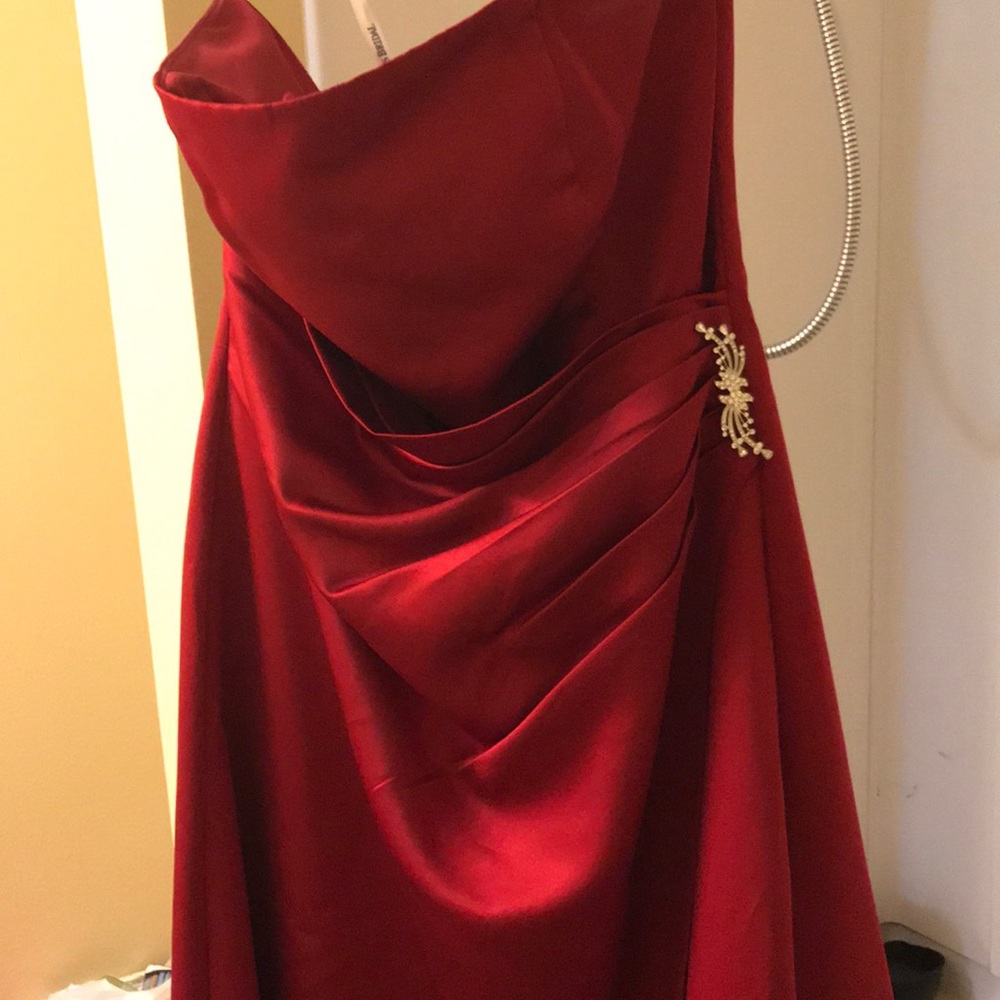 David’s Bridal dress size 10 work once
